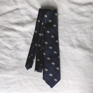 Smithsonian Navy Blue Tie